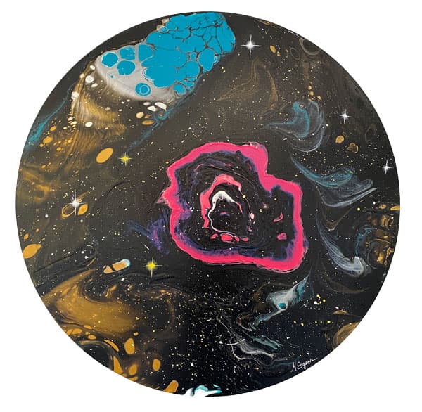 Nebula - Acrylic on canvas